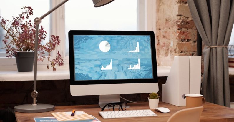 Digital Sales - Simple Workspace at Home